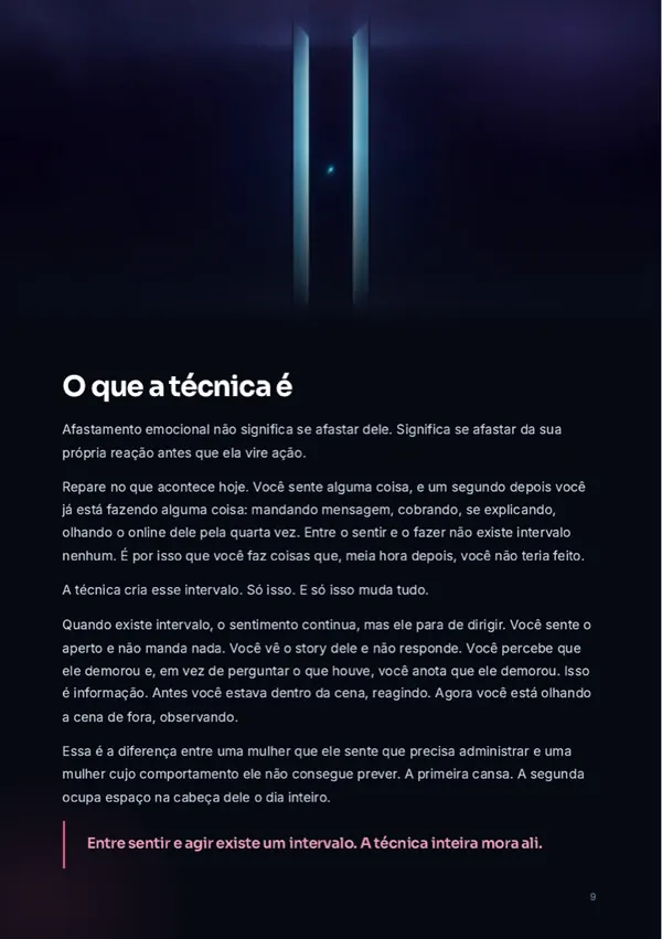 Página bloqueada do livro
